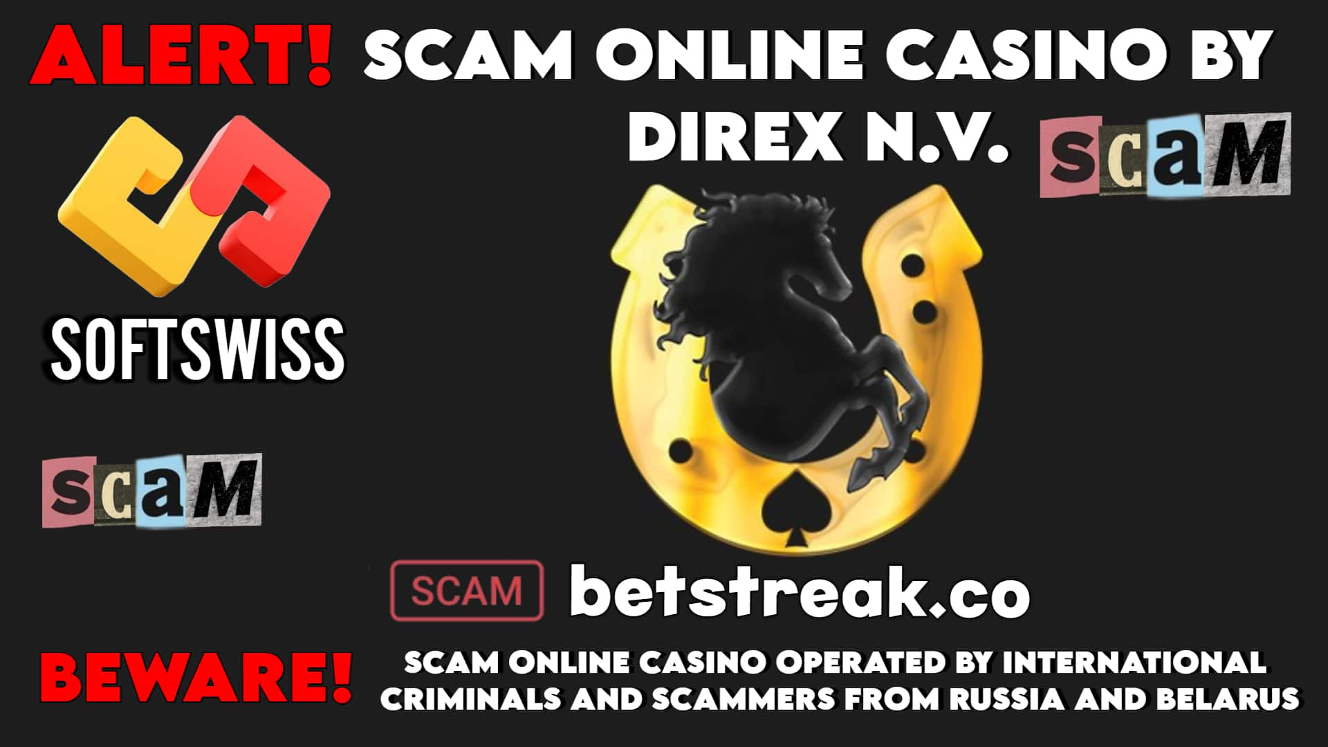 Betstreak - softswiss scam - Casino by Softswiss